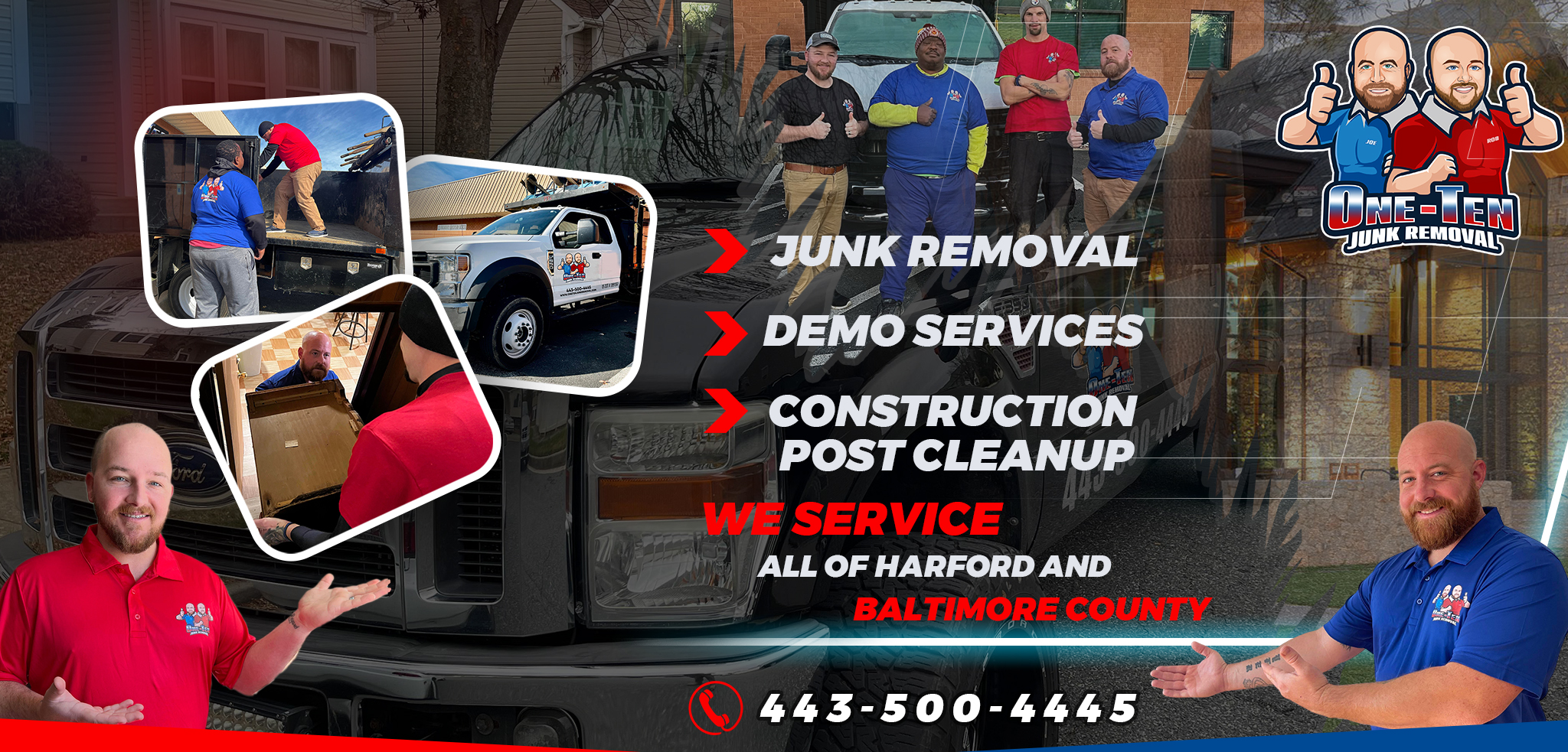 one ten junk removal bel air md 1